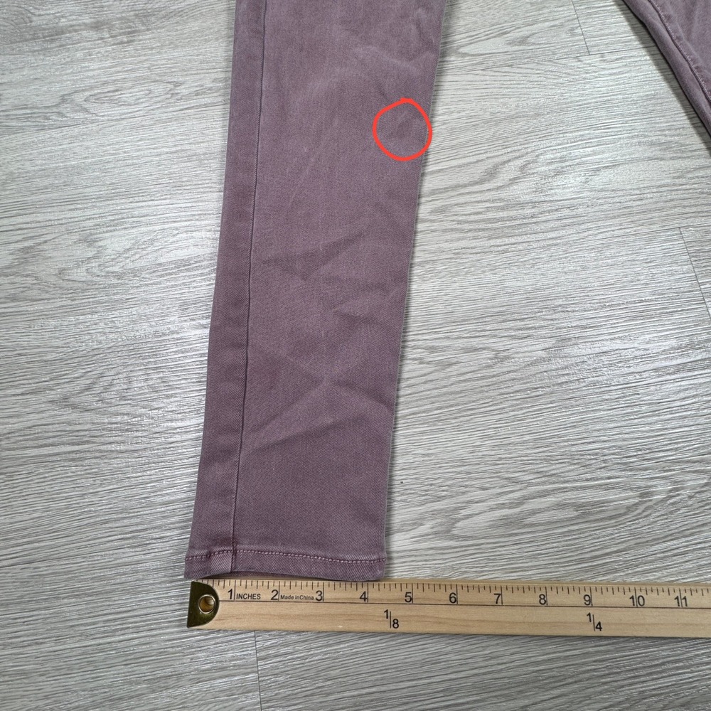 American Eagle Women's Jeggings Purple Size 8 Regular Stretch Denim Skinny Jeans - Picture 3 of 8